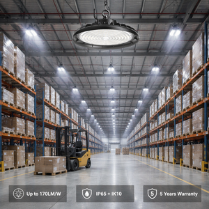 Lámpara Industrial LED UFO de Alta Potencia para Almacenes y Talleres, 100W, 150W, 200W - Product Image 2