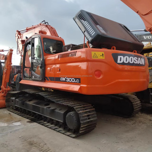Excavadoras originales Dx300lc Maquinaria de construcción Hidráulica Doosan Dx300 Excavadora sobre orugas Excavadora usada para la venta - Product Image 3