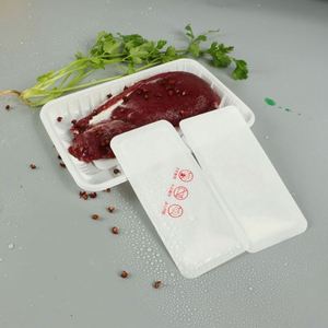 Almohadilla Absorbente Desechable de Humedad y Sangre para Envasado de Alimentos, Grado Alimenticio, Ecológica, Hecha en EE. UU. con Pulpa - Product Image 1