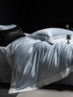 Ensemble de draps de lit en Tencel 100% Lyocell, couverture d'été