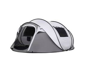 Carpa Familiar Grande para Acampar al Aire Libre en las Cuatro Estaciones, Automática, de Instalación Instantánea, de Una Sola Capa, Impermeable de 1500-2000 mm - Product Image 3