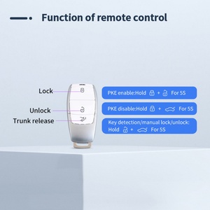 Vente flash - Kit de clé intelligente EASYGUARD PKE compatible avec Benz avec bouton de démarrage OEM d'usine - Entrée sans clé passive - Product Image 3