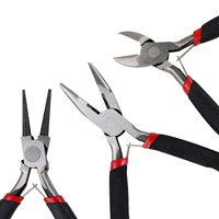 Ensemble de 8 pinces professionnelles pour la fabrication de bijoux, mini-outils manuels pour la réparation de bijoux, vente en gros