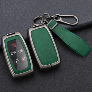 Étui pour clé de voiture <span class=keywords><strong>Jaguar</strong></span> XE E-Pace XJ XF C-X16 <span class=keywords><strong>V12</strong></span> XJL <span class=keywords><strong>F</strong></span>-<span class=keywords><strong>TYPE</strong></span> Guitar Land Rover Range Rover Sport Evoque, accessoires intérieurs de voiture - Product Image 4