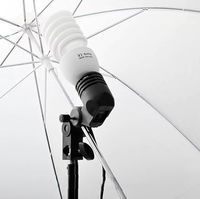 Kit d'éclairage photo parapluie en alliage d'aluminium, boîte de tente d'éclairage pour la photographie, idéal pour la prise de vue en studio photo et vidéo