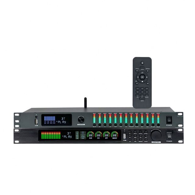 Professional KM980 Digital Processor Audio Processor Equalizer for Stage Performance Dynamic Spectrum DSP Processing Chip