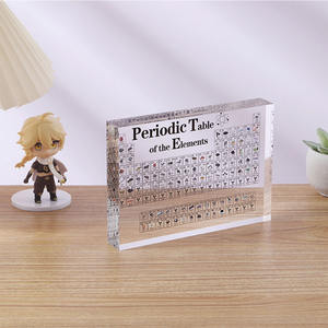 <span class=keywords><strong>Tabla</strong></span> <span class=keywords><strong>Periódica</strong></span> de los Elementos de Acrílico Transparente Personalizada, Regalo al por Mayor para Estudiantes y Profesores para la Educación - Product Image 5