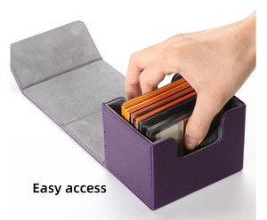 100 + carte à collectionner tcg mtg jeu magique toploader porte-cartes à collectionner porte-cartes boîte à cartes - Product Image 2