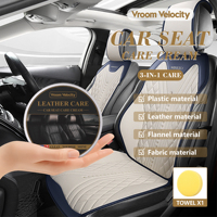 Crème d'entretien du cuir pour sièges de voiture en gros, personnalisée, 3-en-1 : Nettoyage en profondeur, éclaircissement et conditionneur pour l'entretien et la polissage des intérieurs automobiles