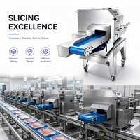 Machine professionnelle de découpe de viande automatique en acier inoxydable pour restaurants et usage domestique