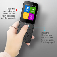 Appareil de traduction intelligent de langues à balayage vocal automatique en temps réel Portable de haute qualité