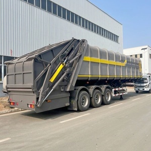 Semirremolque Compactador de Basura de 3 Ejes, 47 CBM, 47000 L, para Recolección de Residuos y Compresión de Basura - Product Image 4