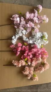 Fleur de cerisier artificielle personnalisée fontaine <span class=keywords><strong>d</strong></span>'<span class=keywords><strong>eau</strong></span> <span class=keywords><strong>rose</strong></span> <span class=keywords><strong>d</strong></span>écorative Sakura fleur arc arbre canopée arbres <span class=keywords><strong>d</strong></span>écor de mariage - Product Image 3