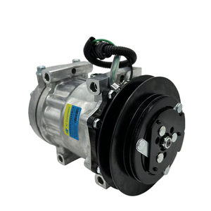 Compresor SD7H17 1PK con ranura, compresor de aire acondicionado de 24V, compresor de refrigeración para vehículos, compresor de aire acondicionado para cabina de camión - Product Image 3