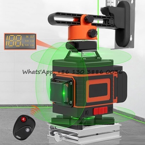 Outils de mesure de haute qualité, faisceau vert, <span class=keywords><strong>auto</strong></span>-<span class=keywords><strong>nivelant</strong></span>, croix horizontale verticale, 16 lignes, 4D, instrument de collage mural, niveau laser - Product Image 5