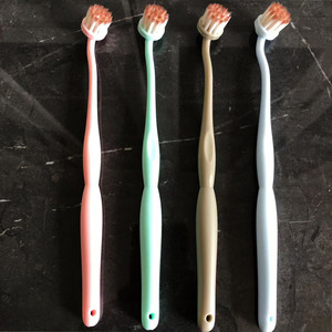 Juego de Cepillos de Dientes Profesionales para Mascotas con Logotipo Personalizado OEM al por Mayor, Cabezal Reemplazable de Doble Cabezal para el Cuidado Bucal Diario de las Mascotas - Product Image 4