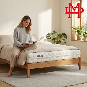 Matelas à ressorts ensachés indépendants silencieux, fibres anti-humidité, mousse haute résilience, 3D écologique, pour hôpital, école, chambre à coucher - Product Image 1