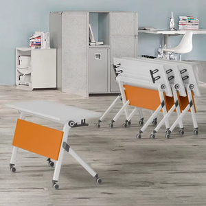 Cabine de bureau modulaire 4 personnes de qualité supérieure de conception européenne Caractéristiques automatiques Poste de travail pour villa et hôpital Bureaux de bureau - Product Image 6