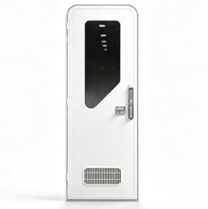 <span class=keywords><strong>Puerta</strong></span> de Entrada para <span class=keywords><strong>Caravana</strong></span> Impermeable y Resistente al Polvo, con Cerradura Antivibración, <span class=keywords><strong>Puerta</strong></span> Principal para RV de Aluminio de 0.8mm - Product Image 1