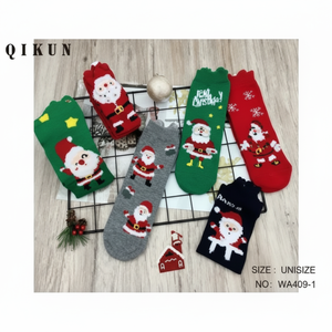 Calcetas de Navidad de Piel de Conejo para Niños calzino di natale pelliccia di coniglio per bambini - Product Image 1