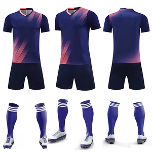 Vente en gros de maillots de football 25/26 personnalisés, ensemble de vêtements de football version thaïlandaise avec service OEM, nom personnalisé - Product Image 2