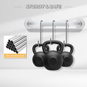 Maniglie di Sicurezza <span class=keywords><strong>per</strong></span> Doccia 12\" Antiscivolo <span class=keywords><strong>per</strong></span> Anziani, Barre di Supporto in Acciaio Inox <span class=keywords><strong>per</strong></span> Bagno, Bianche - Product Image 3