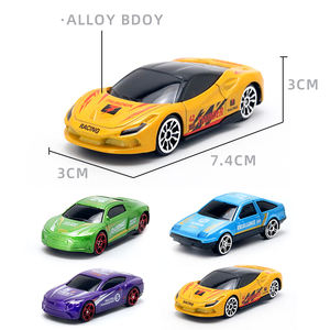 YZMODEL - Regalo Promocional, Coche de Carreras de Metal Fundido a Presión, Escala 1:64, Mini Vehículo de Aleación con Ruedas Libres, Juguetes para Niños - Product Image 2