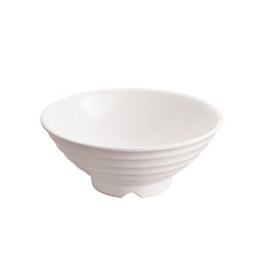 Grand bol de hot <span class=keywords><strong>pot</strong></span> épicé bol de ramen en mélamine 13.5 pouces grand bol de nouilles en mélamine à rayures - Product Image 4