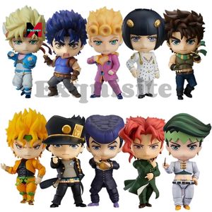 New11 Styles Jojo's Bizarre Adventure Kujo Jotaro Dio <span class=keywords><strong>Kakyoin</strong></span> <span class=keywords><strong>Noriaki</strong></span> Kishibe PVC Nendo Anime Modèle Action Figure Jouets Poupée - Product Image 1