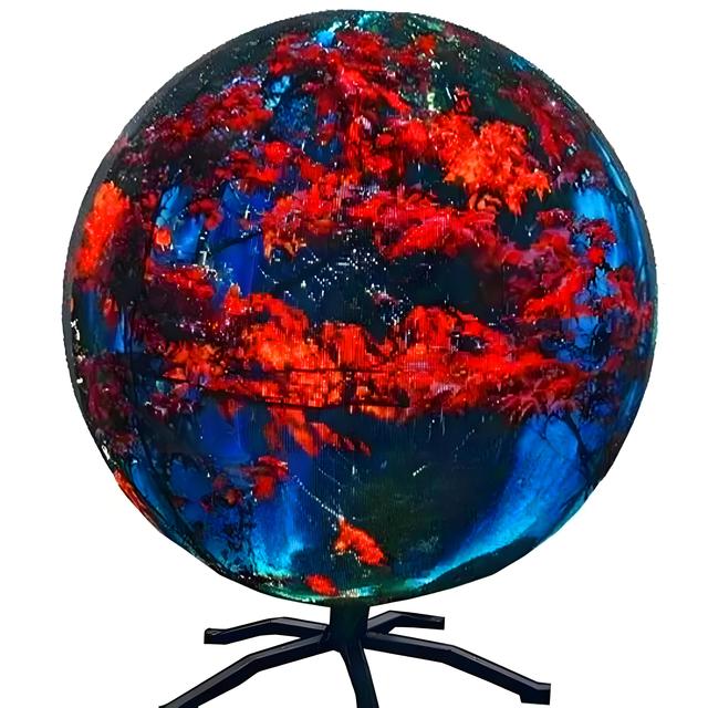 Jode Customize Any Diameter Spherical LED Screen P1.8 P2 P2.5 LED Pixel Light Video Screen Sphere Video Display LED Ball