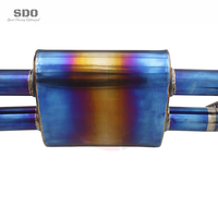 Échappement Catback SDO en titane à fixation par boulons pour Ferrari F8 Tributo/Spider 3.9T V8 2019-2023, silencieux de performance