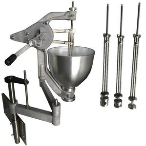 Donas Donat Máy Rót Làm Bánh Donut Bằng Tay Mini Máy Rót Áp Lực Máy Ép Đùn Máy Phun Ống Nhỏ Giọt Để Bán - Product Image 3