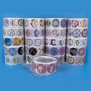 Vente à chaud Étiquette en vinyle thermique roulée Autocollants adhésifs imperméables imprimés personnalisés promotionnels personnalisés - Product Image 4