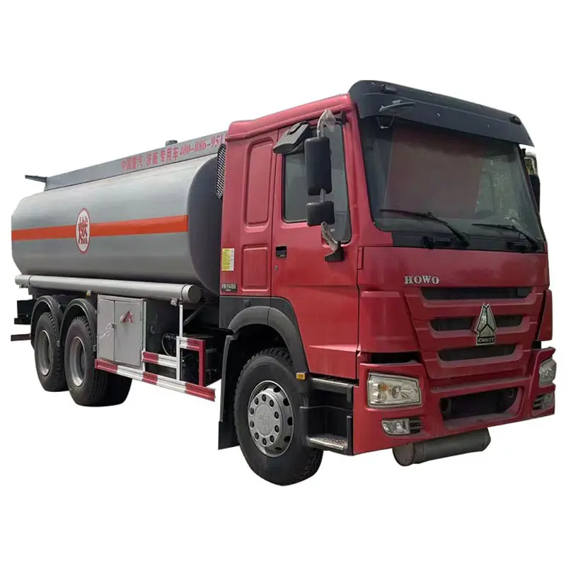 Sử dụng Trung Quốc sinotruck HOWO 6x4 10 bánh 28 CBM Xe tải thùng dầu đặc biệt bể bột xi măng cho xe tải xi măng
