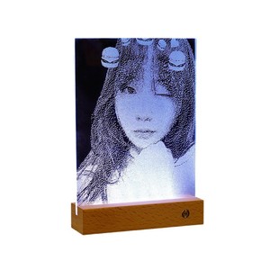 Hammer Painting LED Density Board Base Decorative Painting High-end Birthday Gift for Girlfriend Rechargeable USB Powered High - Product Image 3