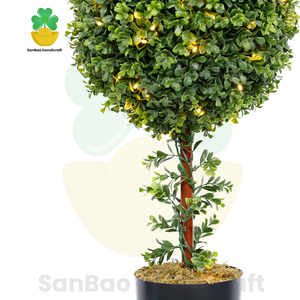 Không thấm nước thắp sáng phong cách Châu Âu nhân tạo gỗ Hoàng Dương bóng cây cho trang trí trong nhà - Product Image 4