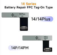 XZZ pas besoin de programmeur lire écrire données batterie Flex pour iPhone 11 12 13 14 SE3 MINI Pro Max batterie santé/fenêtre pop-up réparation