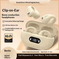 Meilleures ventes X22 Écouteurs à conduction osseuse à clip d'oreille Q80 Écouteurs de sport étanches IPX6 avec commande vocale tactile