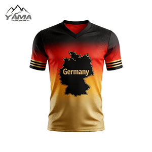 Футбольная форма сборной Германии 2026 года на заказ, высококачественная футболка из Таиланда, оптовая продажа от OEM-поставщика - Product Image 1