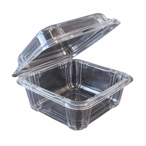 Emballage en blister en PET recyclé personnalisé, boîte en plastique écologique, couvercle pour sushi, chewing-gum, jus, présentoir transparent - Product Image 3