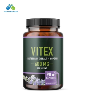 Private Brand Chasteberry <strong>Capsules</strong> with Black Pepper Vitex <strong>Capsule</strong> Women Supplement Hormonal Acne - Product Image 1