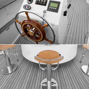 Revêtement de pont en mousse de teck auto-adhésif, mousse EVA, revêtement de pont marin, faux pont de bateau, accessoires marins, 600x2400x5mm - Product Image 3