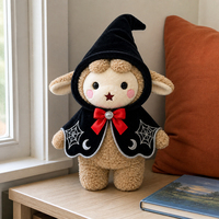 Peluches personnalisées avec logo, costumes d'Halloween, peluches de mouton, jouets en peluche en vrac, jouets en peluche doux de haute qualité, peluches personnalisées pour étudiants