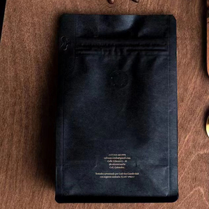 Túi cà phê 350g 5lb Túi Coffe đáy phẳng có van và dây kéo đứng lên túi cho túi đóng gói trà/Cà Phê - Product Image 5