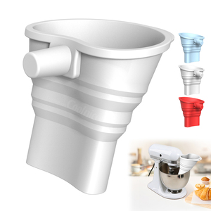 Accesorio de Repostería: Embudo de Silicona 2.0 para Harina, Compatible con Batidoras KitchenAid 7Q, Accesorios de Silicona Antiderrames para Batidoras, OEM/ODM - Product Image 1