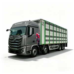 <span class=keywords><strong>Camion</strong></span> de <span class=keywords><strong>transport</strong></span> de bétail et de volailles Diesel Foton 8x4, <span class=keywords><strong>camion</strong></span> de <span class=keywords><strong>transport</strong></span> <span class=keywords><strong>d</strong></span>'<span class=keywords><strong>animaux</strong></span> à 3 étages en aluminium - Product Image 1