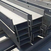 Poutres en acier H IPE 400 Q235 Q345 laminées à chaud ASTM pour la construction avec services de découpe, pliage et soudage