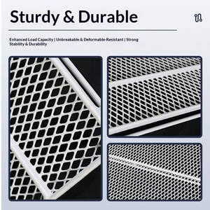 Panier suspendu pour rangement interne, étagère à niveaux pour congélateur commercial, grille de réfrigération, panier de tri pour glaces et boulettes de viande - Product Image 3