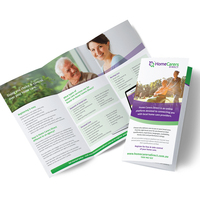 Service d'impression offset de dépliants, brochures, affiches et flyers en carton 105gsm 128gsm 157gsm A3 A4 A5 DL, impression personnalisée avec logo Haoyu