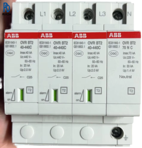 อุปกรณ์ป้องกันไฟกระชาก OVR BT2 40-440C แบบ 3P+N สำหรับไฟฟ้าสามเฟส - Product Image 1